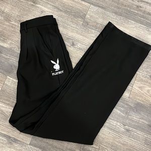 Playboy x Pacsun Women’s Long Black Trousers
